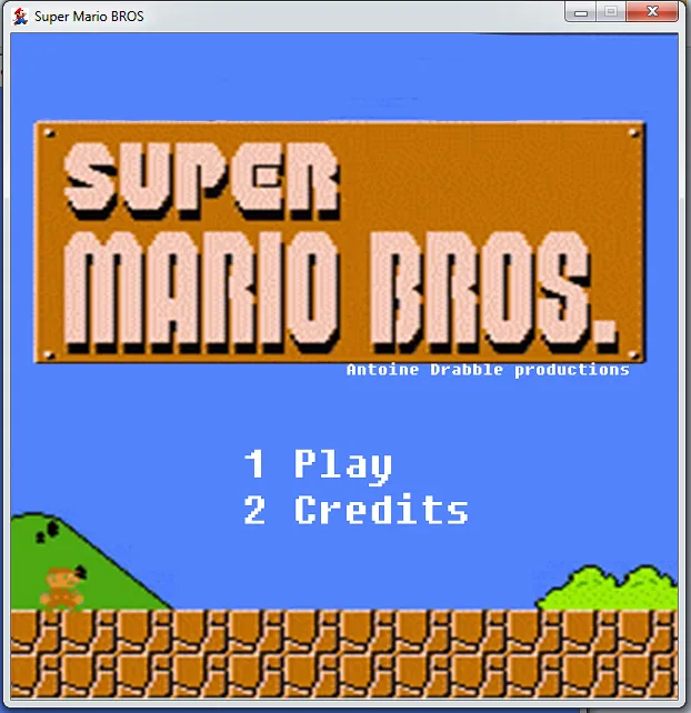 Main menu
