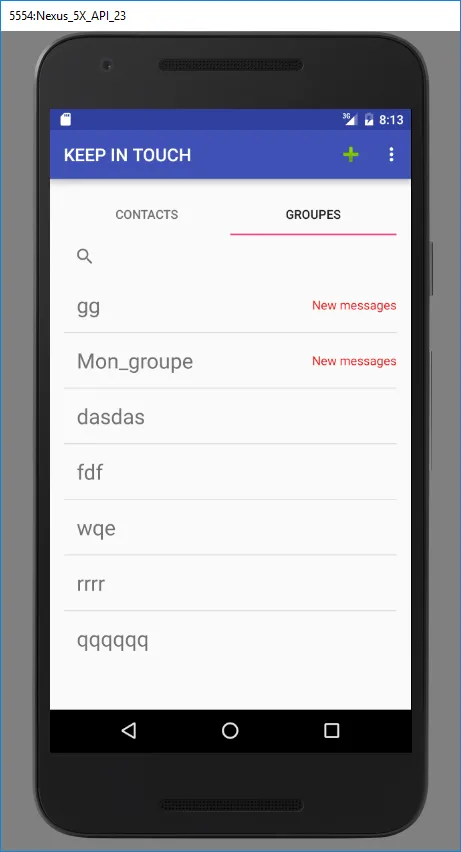 Keep in touch